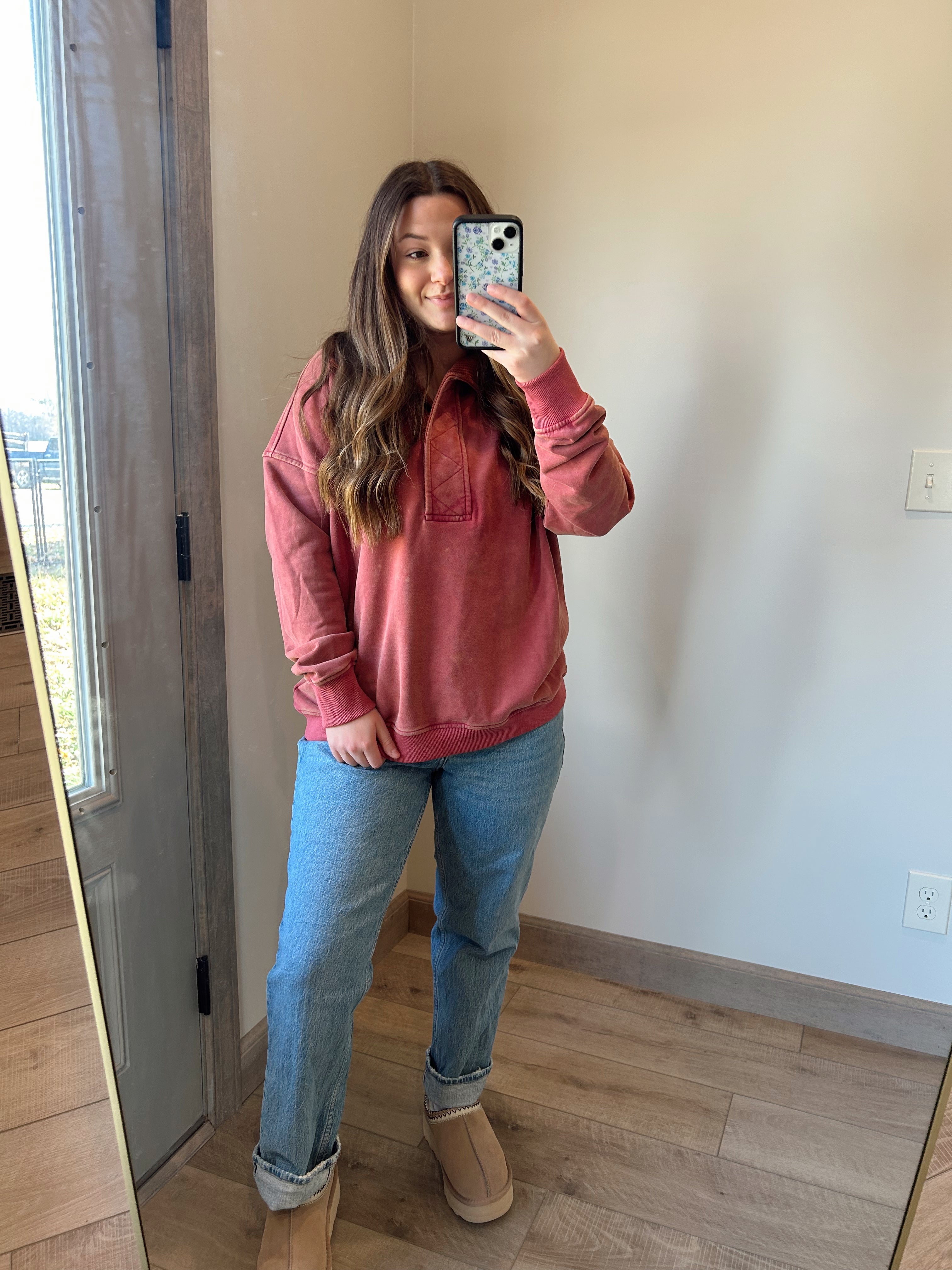 Vintage Red Pullover