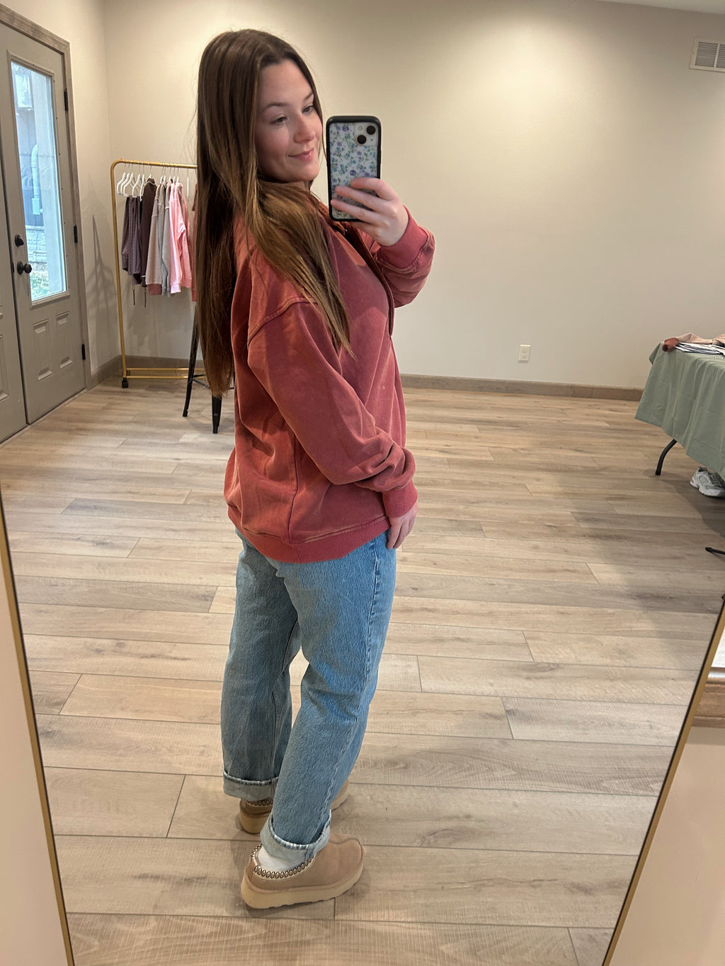 Vintage Red Pullover