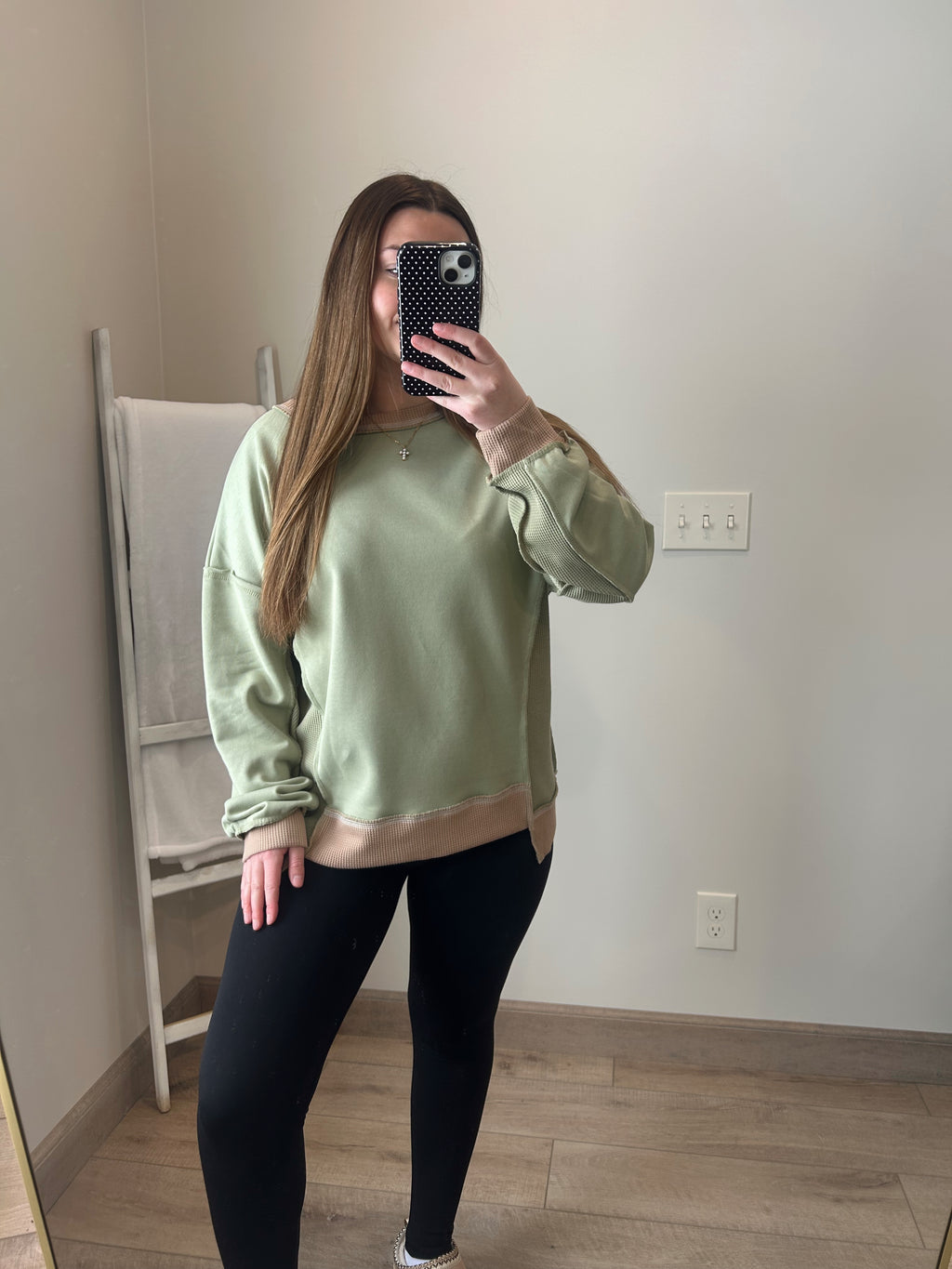 Nora Patchwork Pullover
