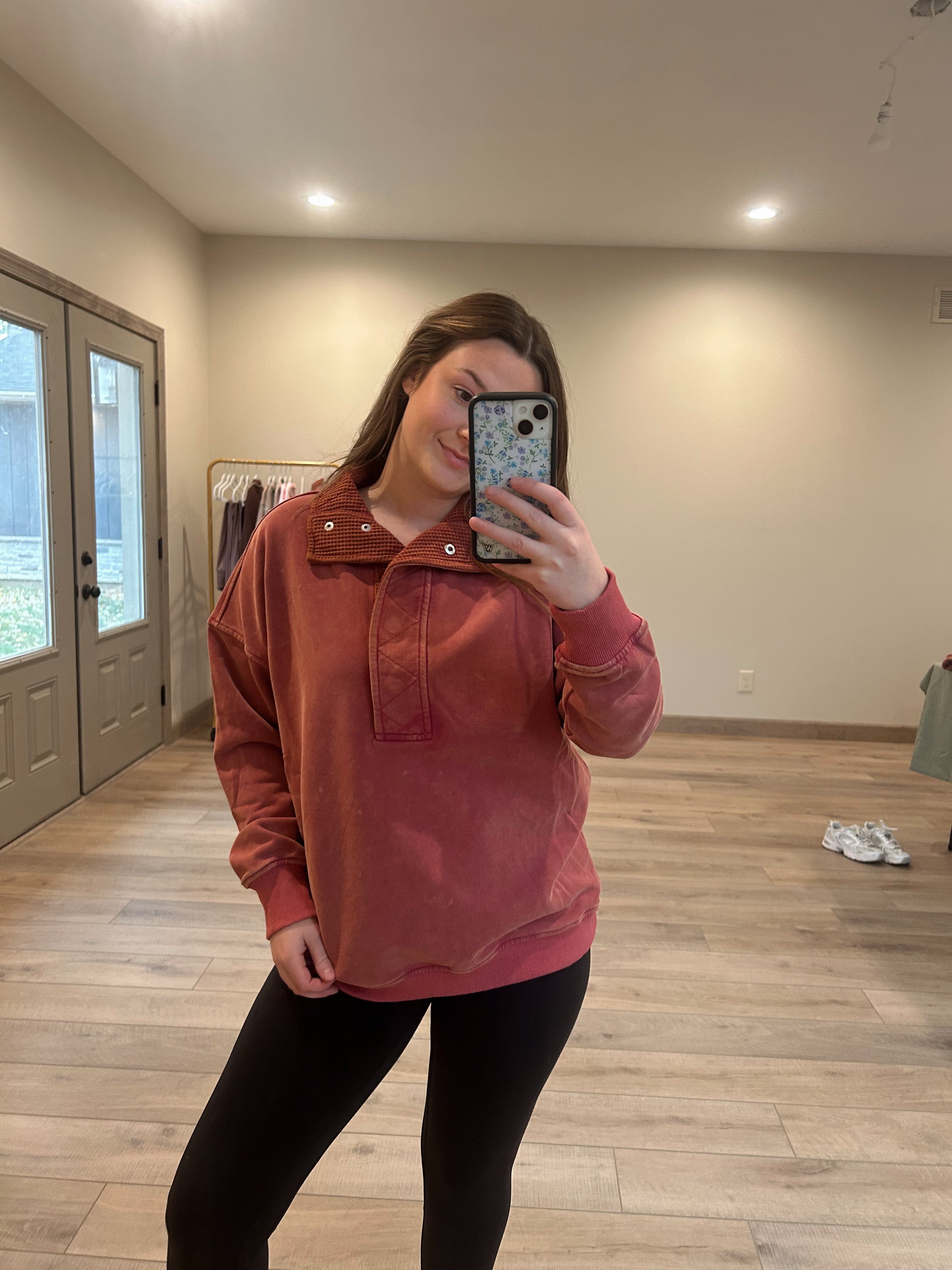 Vintage Red Pullover