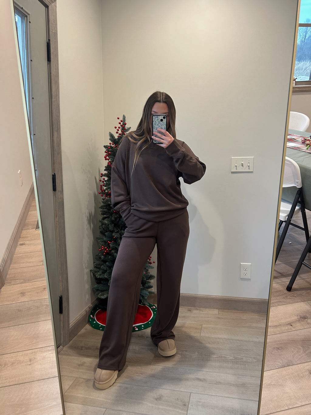 Mocha Scuba Sweatpants